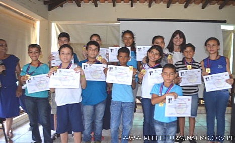 Dengue:  premiados alunos vencedores do Concurso de Desenho e Redação
