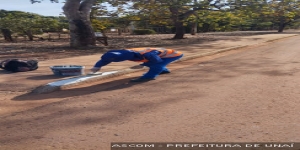 Distritos de Ruralminas e Boa Vista passam por “limpeza geral”