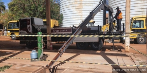 PMU reforma balança, para pesar o lixo coletado na cidade 