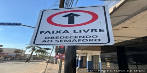 Mais fluidez e segurança no trânsito em frente à praça da matriz 