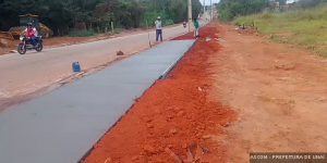 Avançam obras de infraestrutura em via que liga Canaã/Cidade Nova e ruas do Novo Horizonte