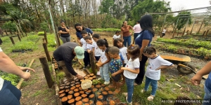 Projeto Passaporte Cultural promove visitas pedagógicas ao Viveiro Municipal