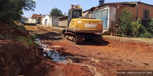 Ruas da parte baixa do Cidade Nova em obras para recapeamento asfáltico
