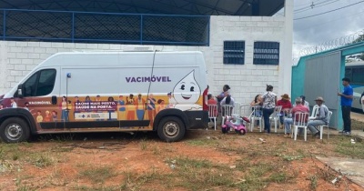 Contra a gripe: vacimóvel atendeu mais de 400 pessoas na 1ª semana da campanha de vacinação 