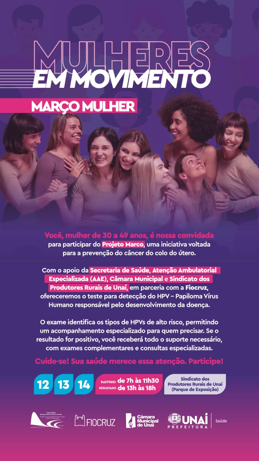 projeto mulheres movimento big banner