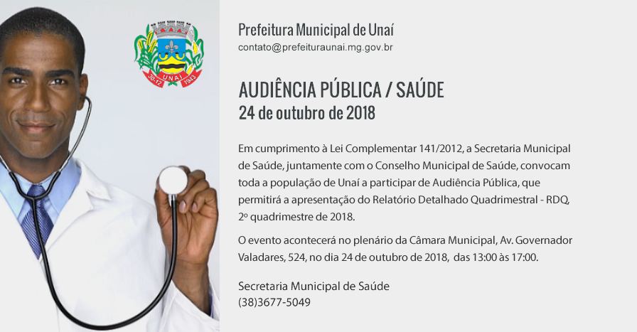 audiencia saude grande out2018
