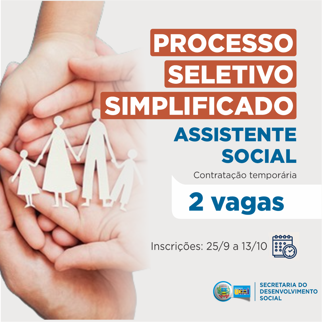popup processo seletivo semdesc 2023