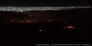 Focos de incêndio no aterro de lixo atrapalham serviços da Prefeitura e incomodam moradores