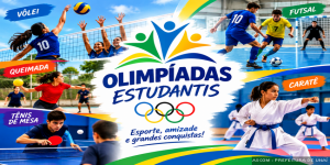 Olimpíadas Estudantis envolverá mais de 1.400 alunos em dez dias de competições