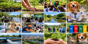 Meio ambiente: avanços na arborização, causa animal e sustentabilidade